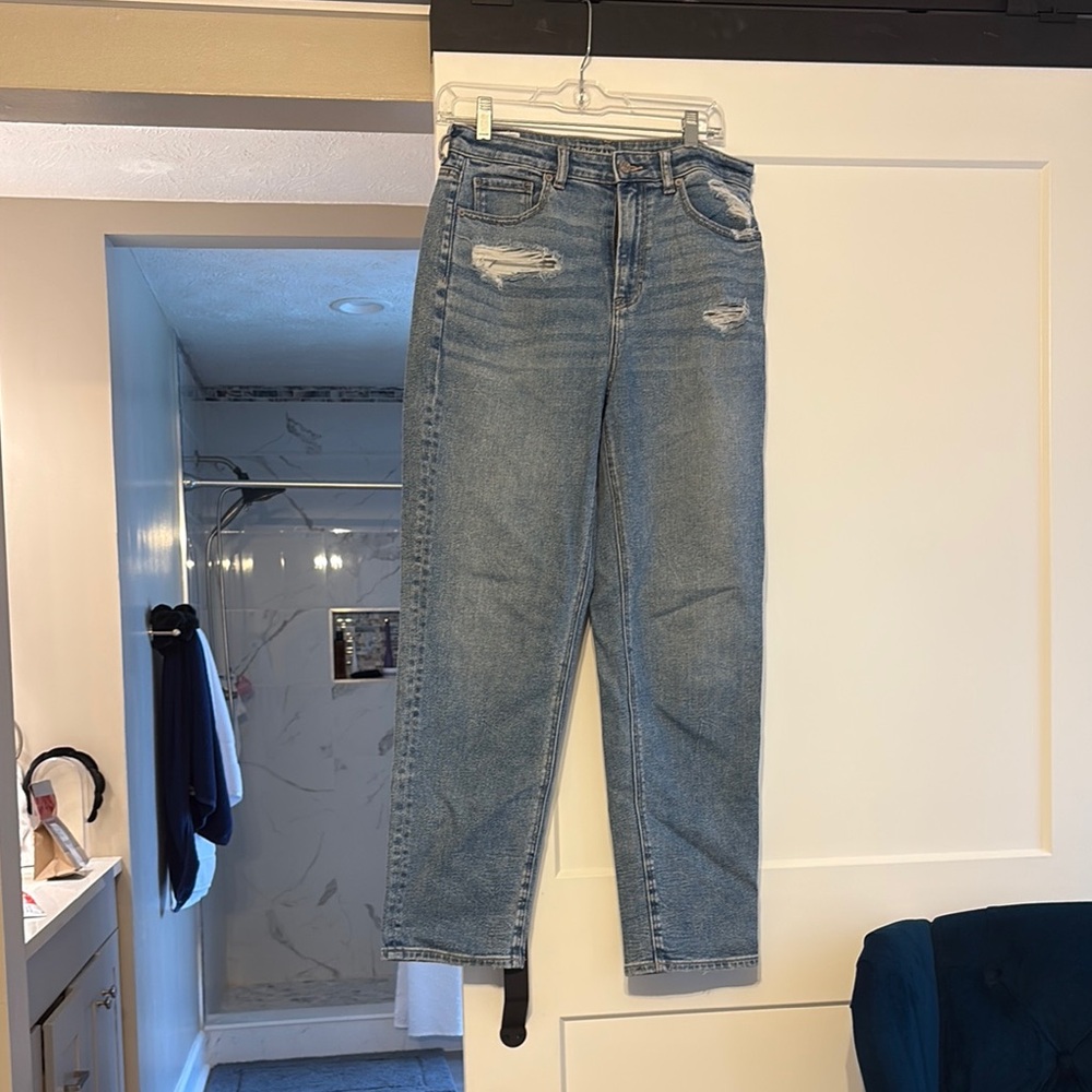 American Eagle Outfitters Blue Straight Leg Jeans